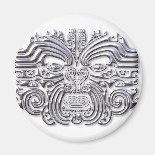 Maroi tattoo-Silver Magneet (Voorkant)