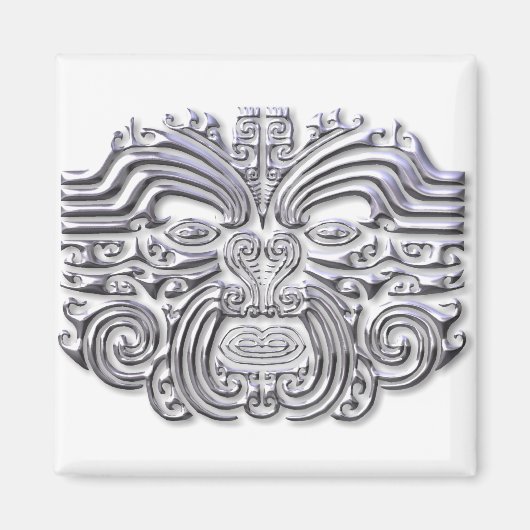 Maroi tattoo-Silver Magneet (Voorkant)