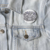 Maroi tattoo-Silver Ronde Button 5,7 Cm (In situ)