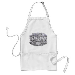 Maroi tattoo-Silver Standaard Schort