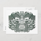 Maroi-tattoo-steen Briefkaart (Voorkant / Achterkant)