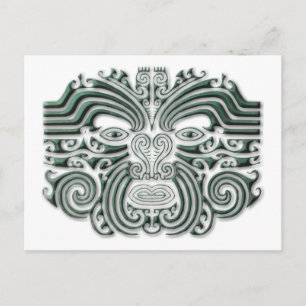 Maroi-tattoo-steen Briefkaart