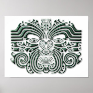 Maroi-tattoo-steen Poster