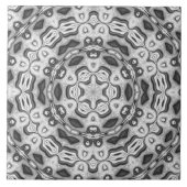 Marokkaans afrikaans etnisch donker patroon kaleid tegeltje (Voorkant)