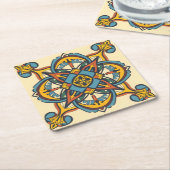 Marokkaans Andalusisch mozaïek Kartonnen Onderzetters (Schuin)