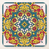 Marokkaans Andalusisch mozaïek Kartonnen Onderzetters (Voorkant)