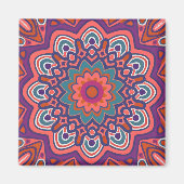 Marokkaans Andalusisch mozaïek Magneet (Voorkant)