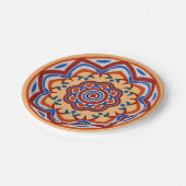 Marokkaans Andalusisch mozaïek Papieren Bordje (Gekanteld)