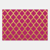Marokkaans Arabesque Gold Inpakpapier Vel (Voorkant 3)