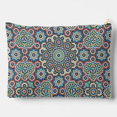 Marokkaans blauw & Blauwgroen patroon Etui (Achterkant)
