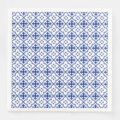 Marokkaans blauw servetten (Voorkant)