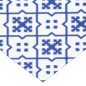 Marokkaans blauw tafelkleed (Gekanteld)