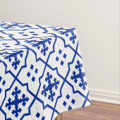 Marokkaans blauw tafelkleed (Voorbeeld)