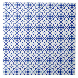 Marokkaans blauw tegeltje