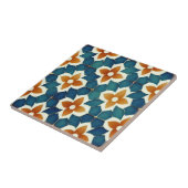 Marokkaans Bord voor tapijtpapier Tegeltje (Zijkant)