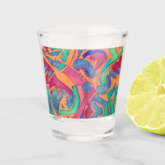 Marokkaans borrelglas shot glas (Voorkant)