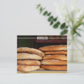 Marokkaans brood - Khobz Kesra, Marokko Briefkaart (Staand voorkant)