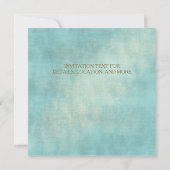 Marokkaans design - Kaart voor uitnodiging (Achterkant)