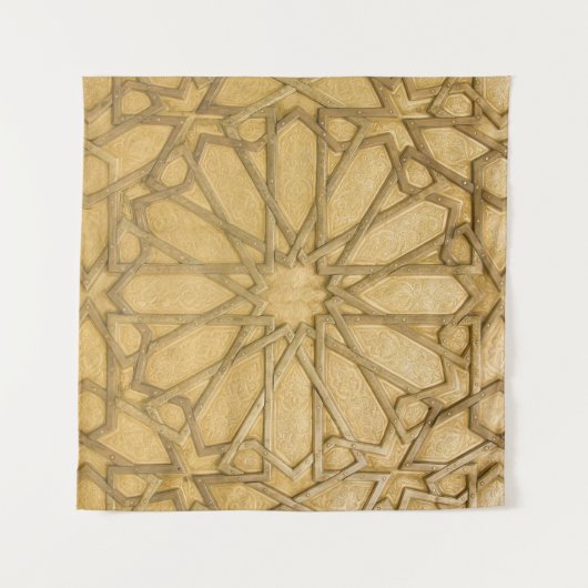 Marokkaans deurdetail: traditioneel . wandkleed (Voorkant (horizontaal))