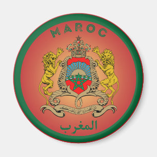 Marokkaans Erfgoed Embleem Magneet
