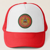 Marokkaans Erfgoed Embleem Trucker Pet (Voorkant)