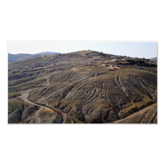 Marokkaans gebergte foto afdruk (Voorkant)