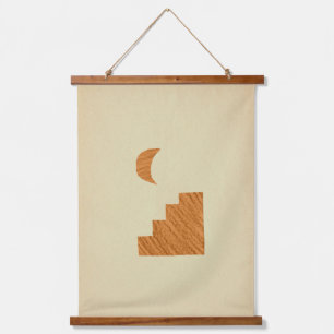 Marokkaans geïnspireerd hangend wandkleed