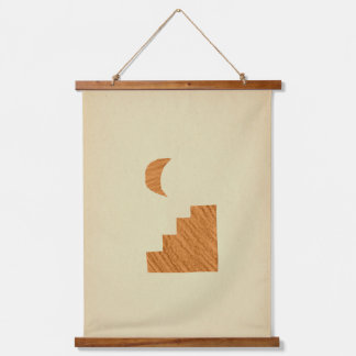 Marokkaans geïnspireerd hangend wandkleed