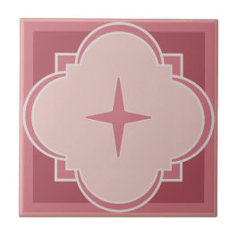 Marokkaans geïnspireerde keramische tegel tegeltje