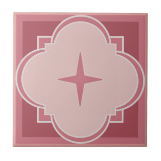 Marokkaans geïnspireerde keramische tegel tegeltje