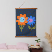 Marokkaans geluk hangend wandkleed (Slaapkamer)