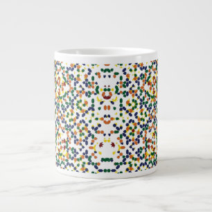 Marokkaans Geometrisch Patroon Grote Koffiekop