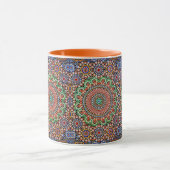 Marokkaans geometrisch patroon mok (Midden)