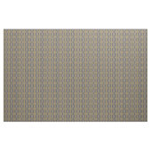 Marokkaans Ikat Blue Yellow Grey Pattern Stof (Yard (91,4 cm))