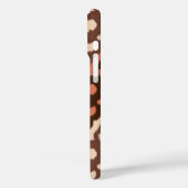 Marokkaans Ikat Damask, Brown, Taupe & Rust Case-Mate iPhone Case (Achterkant / Links)