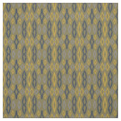 Marokkaans Ikat Green Yellow Pattern Stof (Swatch)