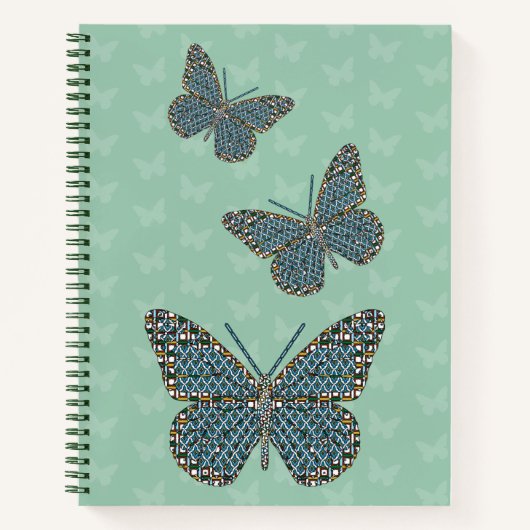 Marokkaans Koninklijk Spiraal Notebook Notitieboek (Voorkant)