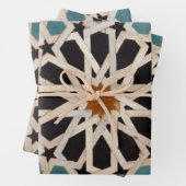 Marokkaans kunstontwerp inpakpapier vel (In situ)