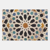 Marokkaans kunstontwerp inpakpapier vel (Voorkant)