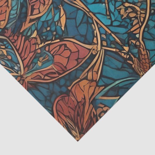 marokkaans kunstweefselpapier tissuepapier (Detail)