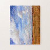 Marokkaans landschap Puzzle Legpuzzel (Verticaal)