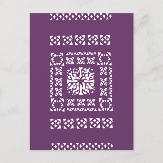 Marokkaans lantaarnpatroon briefkaart (Voorkant)