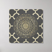 Marokkaans Mandala - Wrapped Canvas (Voorkant)
