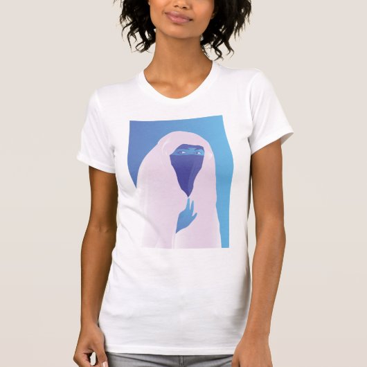 marokkaans meisje in berber amazigh jurk t-shirt (Voorkant)