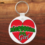 Marokkaans meisje sleutelhanger (Voorkant)