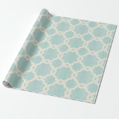 Marokkaans Mint Wrapping-papier Cadeaupapier (Uitgerold)