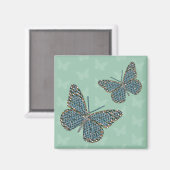 Marokkaans Monarch Magnet (Voorkant / Achterkant)