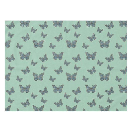 Marokkaans Monarch Tablecloth Tafelkleed (Voorkant (Horizontaal))