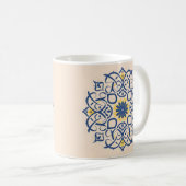 Marokkaans motief. Mandala Koffiemok (Voorkant rechts)