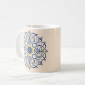 Marokkaans motief. Mandala Koffiemok (Voorkant links)